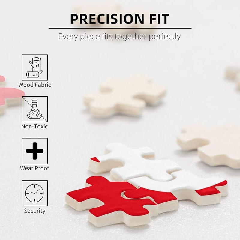 Turkey Flag 1000 Piece Jigsaw Puzzle For Adults Home Decor 29 5 X 19 7 Inches - Image 4